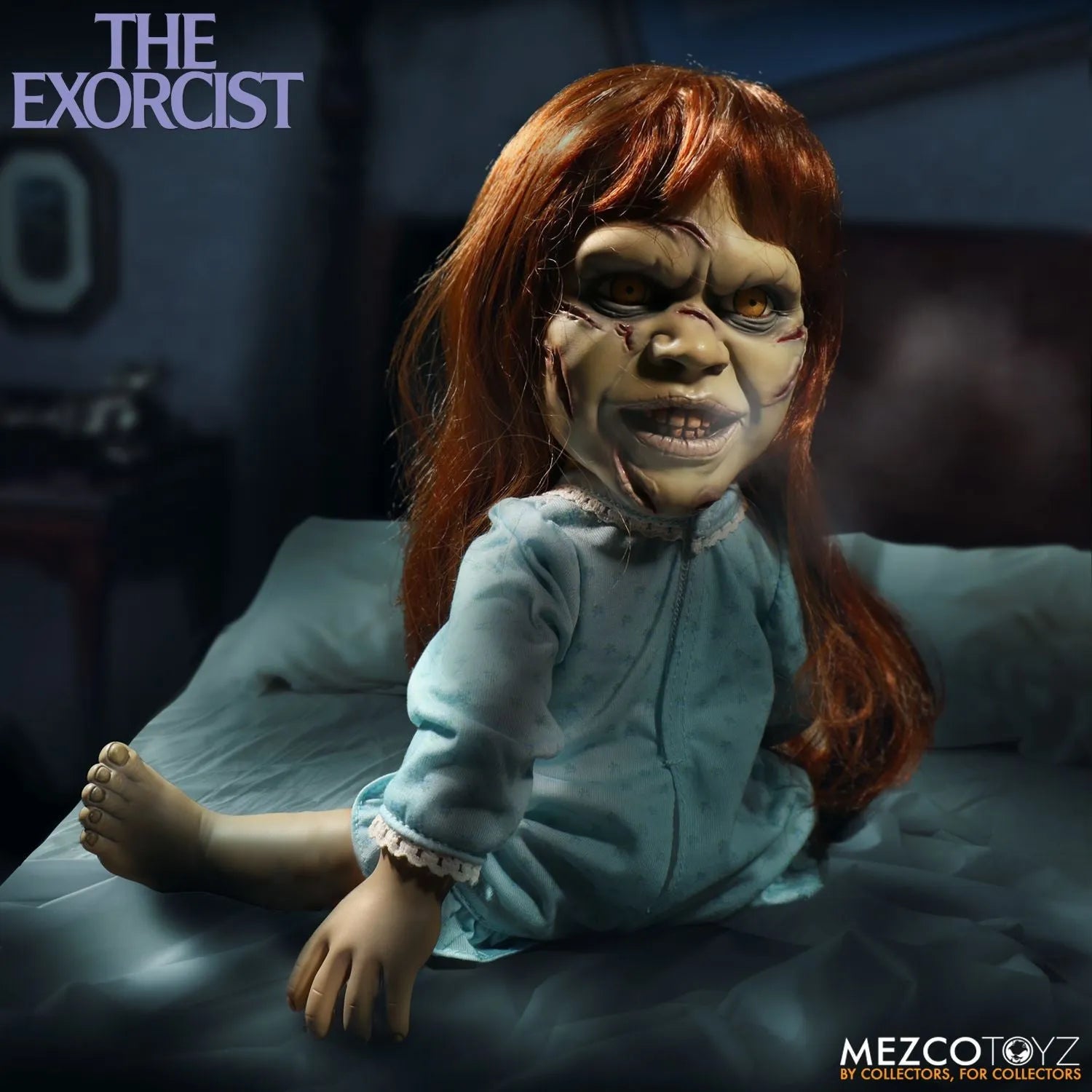 MEZ42013 The Exorcist - Regan 18'' Roto Plush - Mezco Toyz - Titan Pop Culture