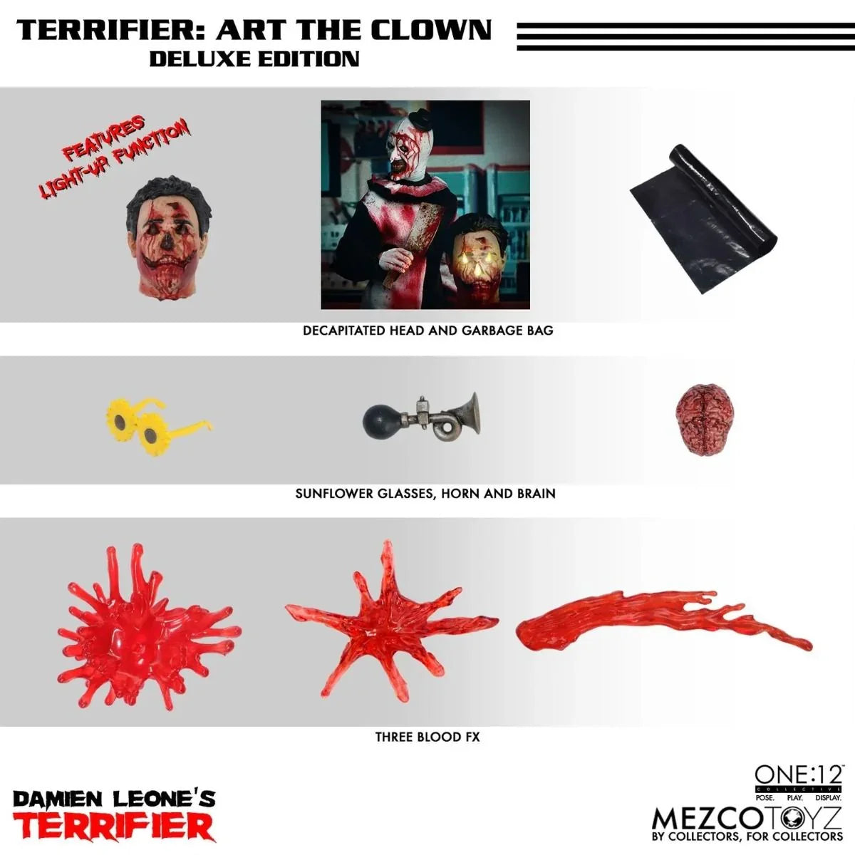 Figura colectiva de lujo de Art the Clown One:12 - Terrifier