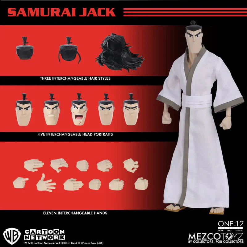 Samurai Jack - Figura de acción colectiva Samurai Jack One:12