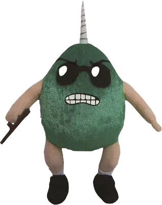 MEZ79020 Axe Cop - Avocado Soldier 8" Plush - Mezco Toyz - Titan Pop Culture
