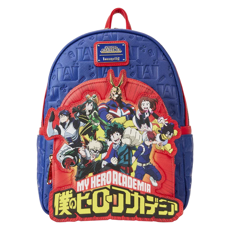 My Hero Academia - Group Debossed Logo Mini Backpack