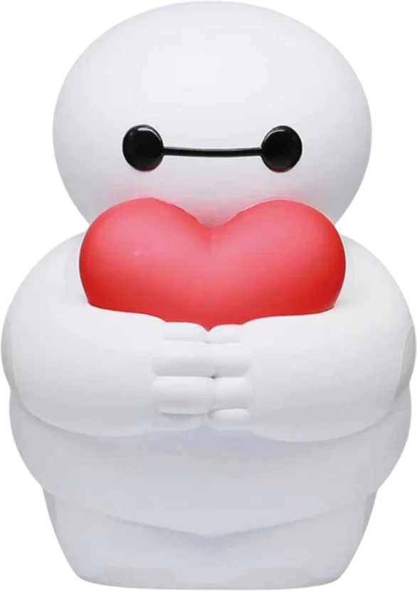 Big Hero 6 - Baymax With Heart Figural PVC Bank