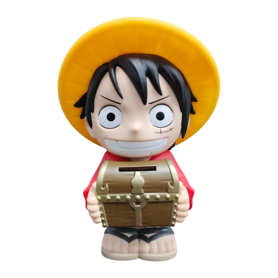 MON70121 One Piece - Luffy Figural PVC Bank - Monogram International - Titan Pop Culture