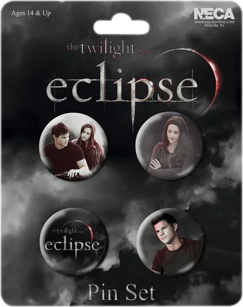The Twilight Saga: Eclipse - Pin Set Of 4 Jacob & Bella