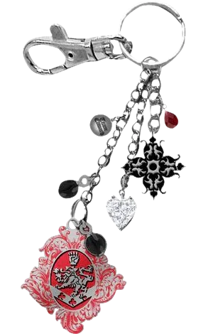 The Twilight Saga: Eclipse - KeyRing/Bag Clip Cullen Crest with Filigr