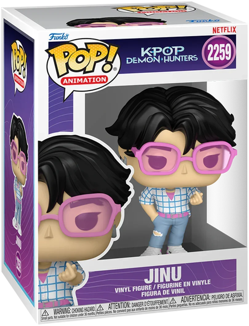 K-Pop Demon Hunters - Jinu Pop! Vinyl - Chase Bundle