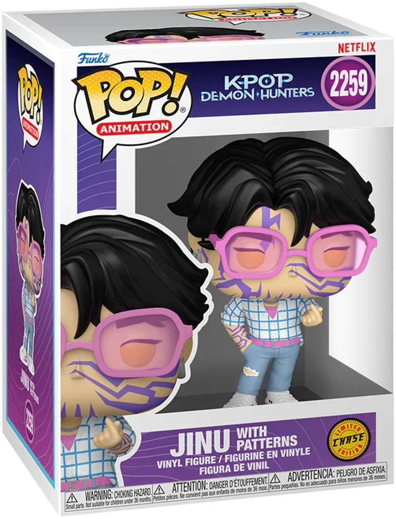 K-Pop Demon Hunters - Jinu Pop! Vinyl - Chase Bundle