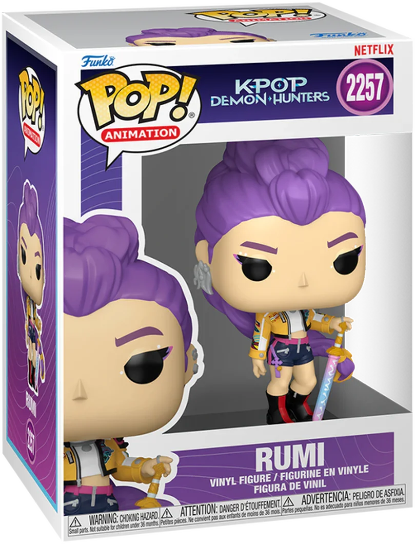 K-Pop Demon Hunters - Rumi Pop! Vinyl