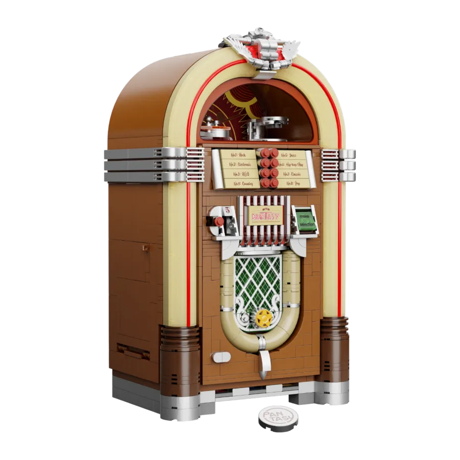 PSY85020 Retro Series - Jukebox Construction Set (1273 Pc) - Pantasy - Titan Pop Culture
