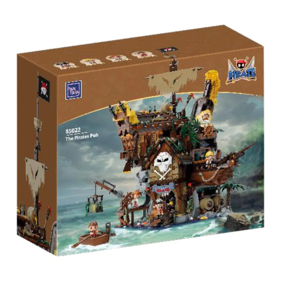 PSY85022 Retro Series - The Pirate's Pub Construction Set (2858 Pc) - Pantasy - Titan Pop Culture