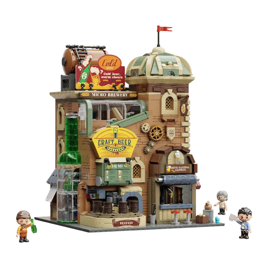 PSY85023 Retro Series - Craft Brewery (3445 Piece Kit) - Pantasy - Titan Pop Culture
