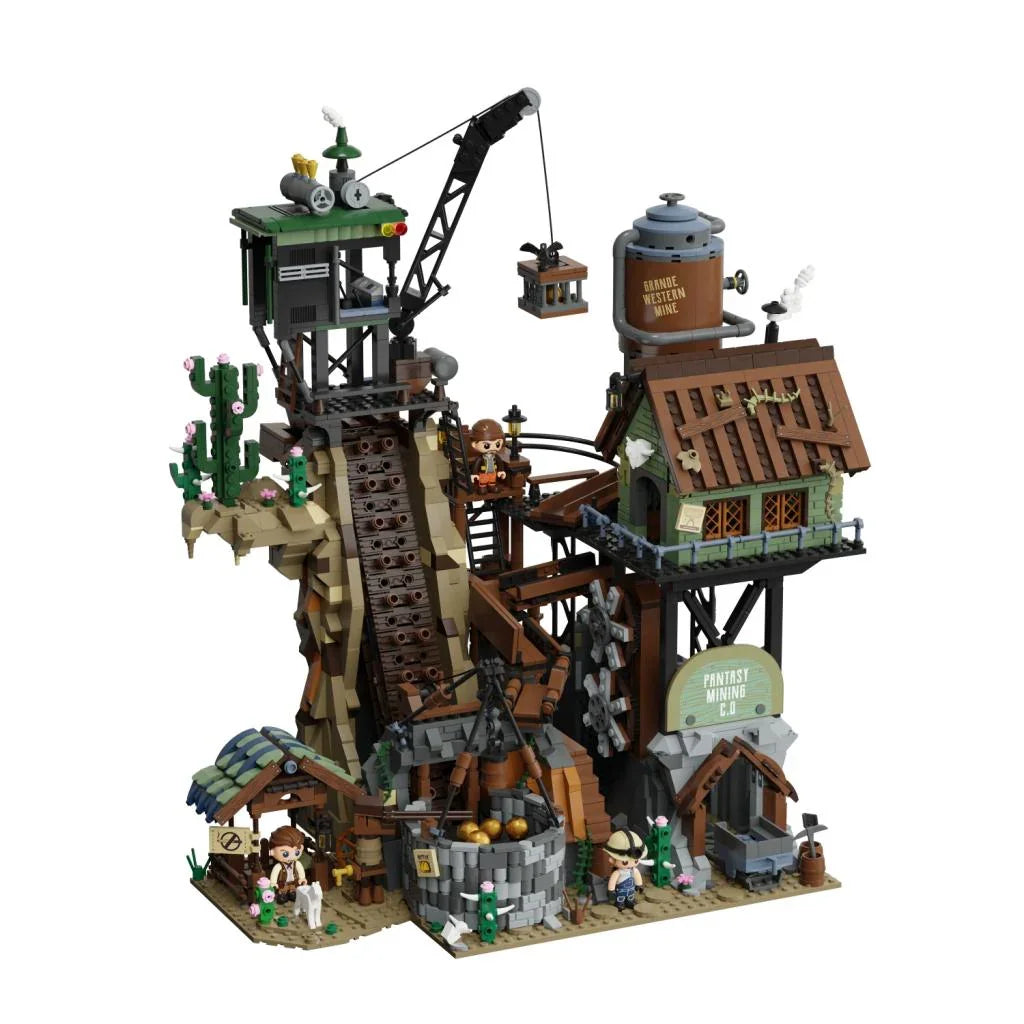 Retro Collection - Western Mine Construction Set (2990 Pieces)