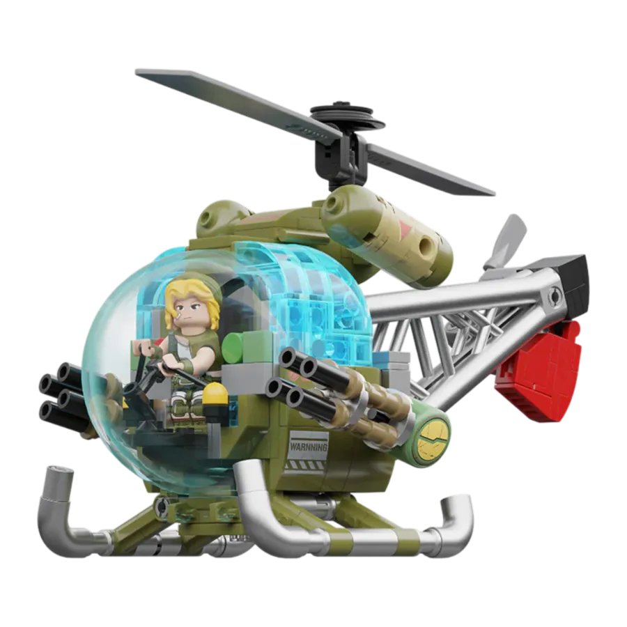 PSY86233 Metal Slug - Helicopter Figure (344 Piece Kit) - Pantasy - Titan Pop Culture