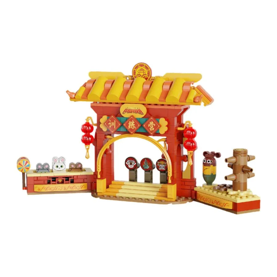 PSY86515 Kung Fu Panda - Adventure Park : Training Camp (447 Piece Kit) - Pantasy - Titan Pop Culture