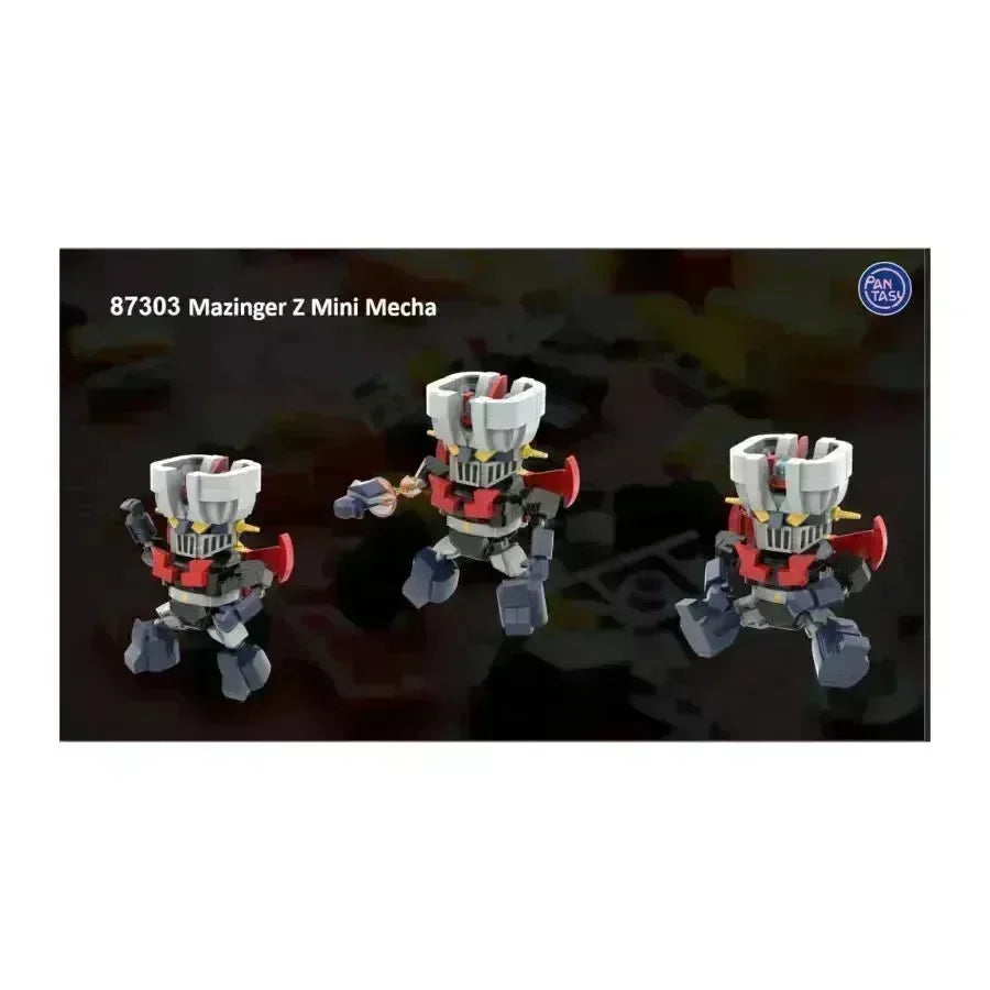 PSY87303 Mazinger Z - Mazinger Z Mini Mecha Construction Set (248 pc) - Pantasy - Titan Pop Culture