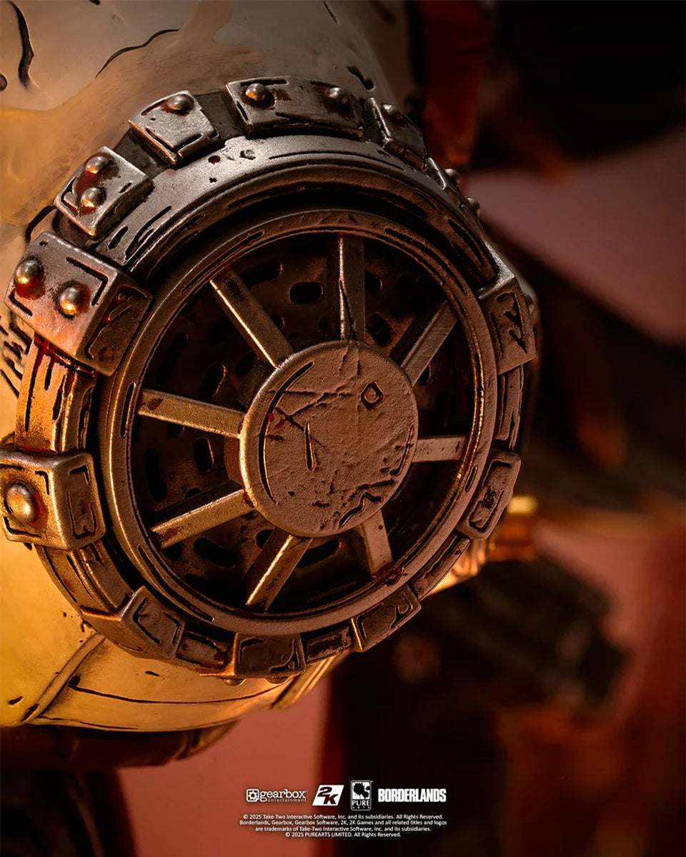 Borderlands - Máscara artística a escala 1:1 de Psycho Bandit