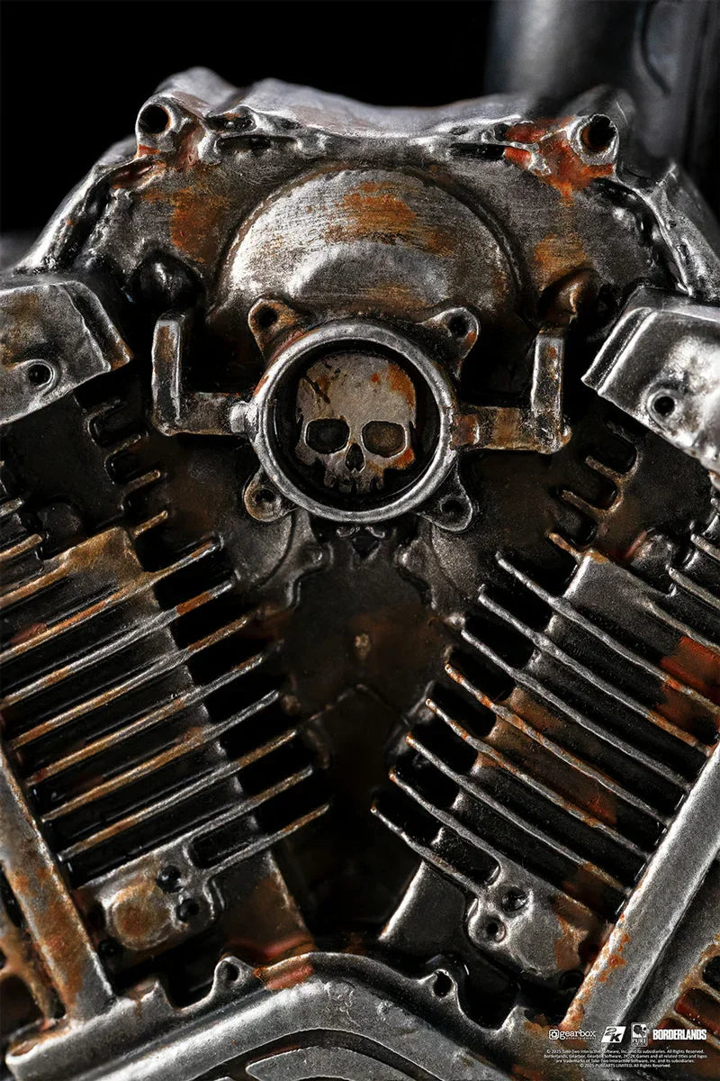 Borderlands - Máscara artística a escala 1:1 de Psycho Bandit