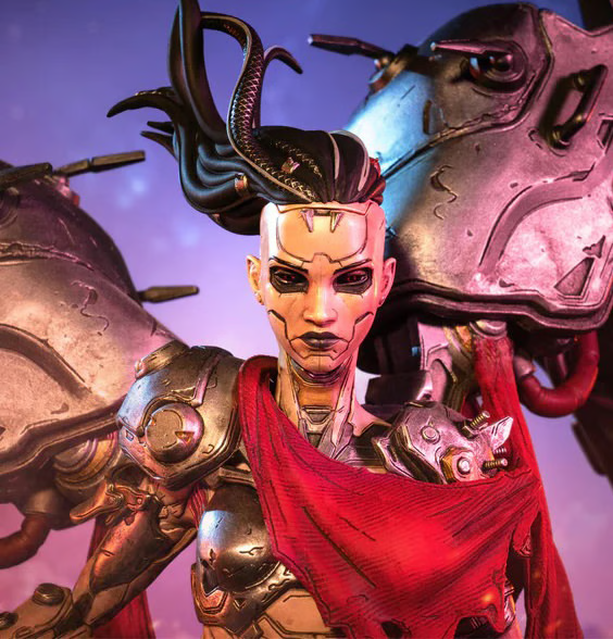 Borderlands - Estatua de Callis la Reina Destripadora a escala 1:6