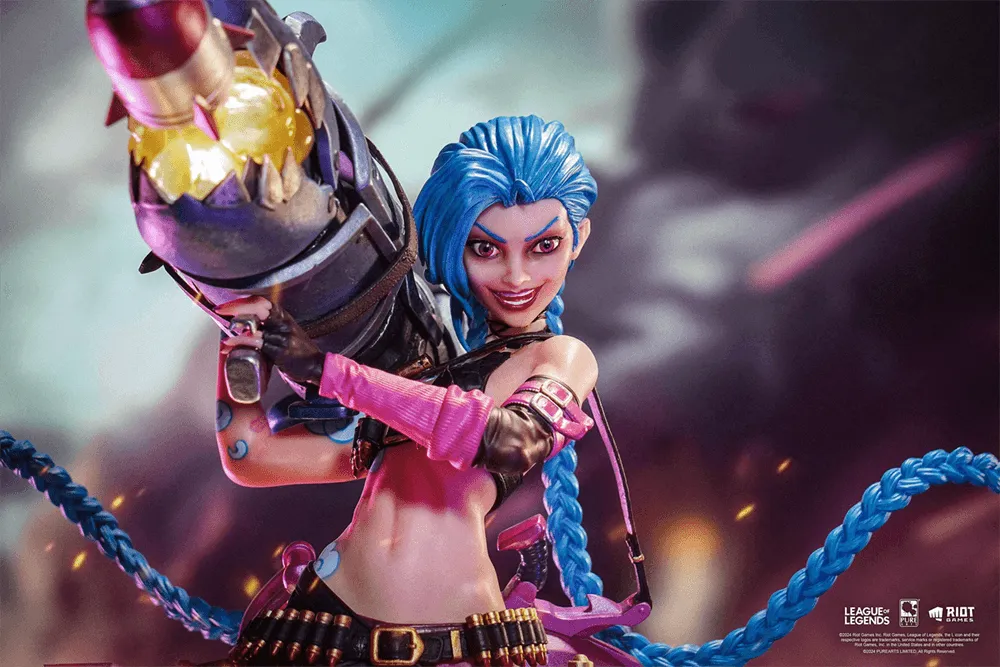PURPA007LOL League of Legends - Jinx 1:6 Scale Statue - Pure Arts - Titan Pop Culture