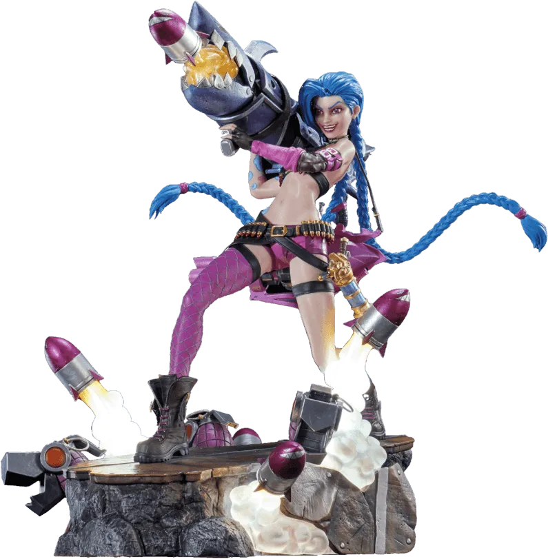 PURPA007LOL League of Legends - Jinx 1:6 Scale Statue - Pure Arts - Titan Pop Culture