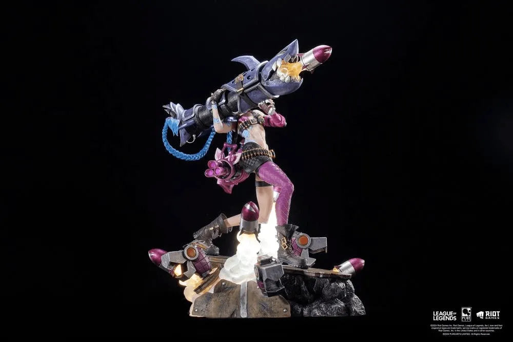 PURPA007LOL League of Legends - Jinx 1:6 Scale Statue - Pure Arts - Titan Pop Culture