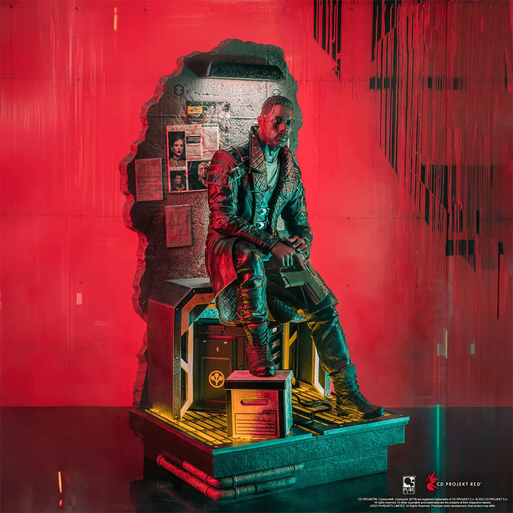 PURPA009CP Cyberpunk 2077 - Solomon Reed 1:4 Statue - Pure Arts - Titan Pop Culture