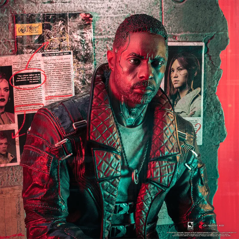 PURPA009CP Cyberpunk 2077 - Solomon Reed 1:4 Statue - Pure Arts - Titan Pop Culture