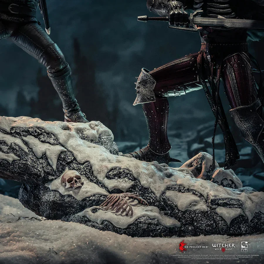 The Witcher - Diorama a escala 1:6 de Geralt vs. Eredin