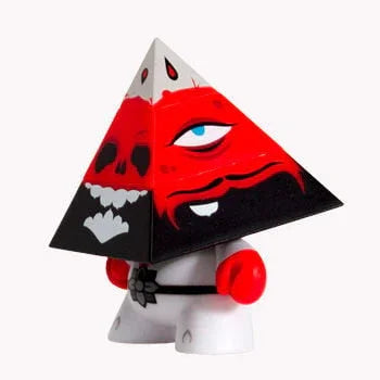 Dunny - Vinilo Dunny rojo piramidal de 3"