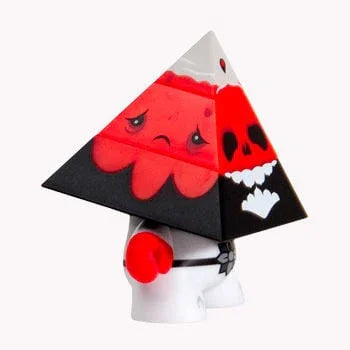 Dunny - 3" Pyramidun Red Dunny Vinyl