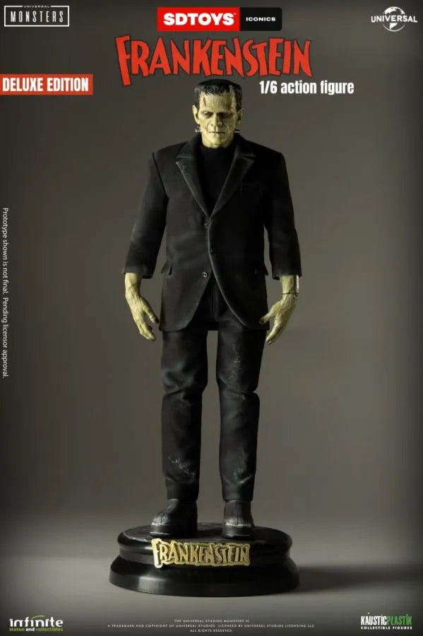SDTUNI26613 Universal Monsters - Frankenstein's Monster Deluxe 1:6 Scale Statue - SD Toys - Titan Pop Culture