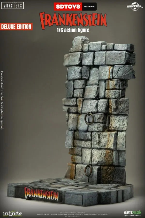 SDTUNI26613 Universal Monsters - Frankenstein's Monster Deluxe 1:6 Scale Statue - SD Toys - Titan Pop Culture