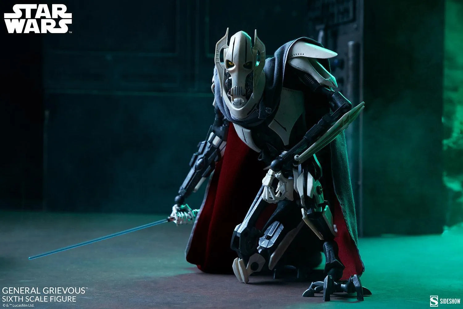 SID1000272 Star Wars - General Grievous 1:6 Scale Action Figure - Sideshow Collectibles - Titan Pop Culture