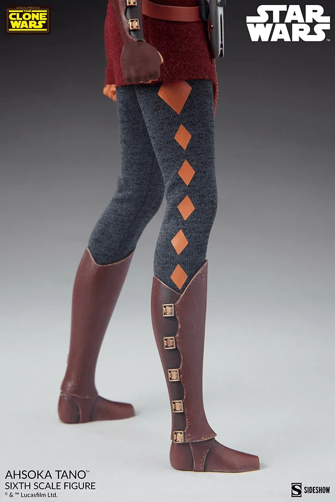 SID100444 Star Wars: The Clone Wars - Ahsoka Tano 1:4 Scale Action Figure - Sideshow Collectibles - Titan Pop Culture