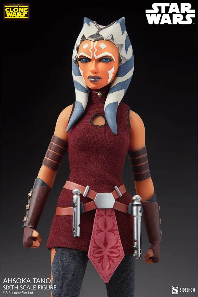 SID100444 Star Wars: The Clone Wars - Ahsoka Tano 1:4 Scale Action Figure - Sideshow Collectibles - Titan Pop Culture