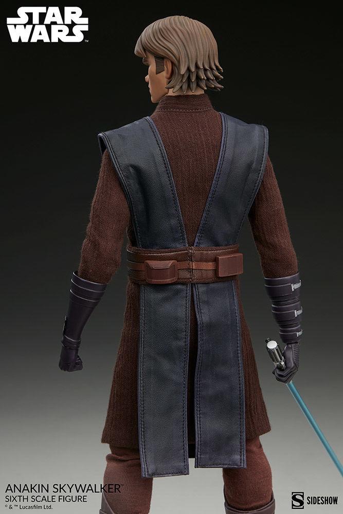 SID100462 Star Wars: Clone Wars - Anakin Skywalker 1:6 Scale 12" Action Figure - Sideshow Collectibles - Titan Pop Culture