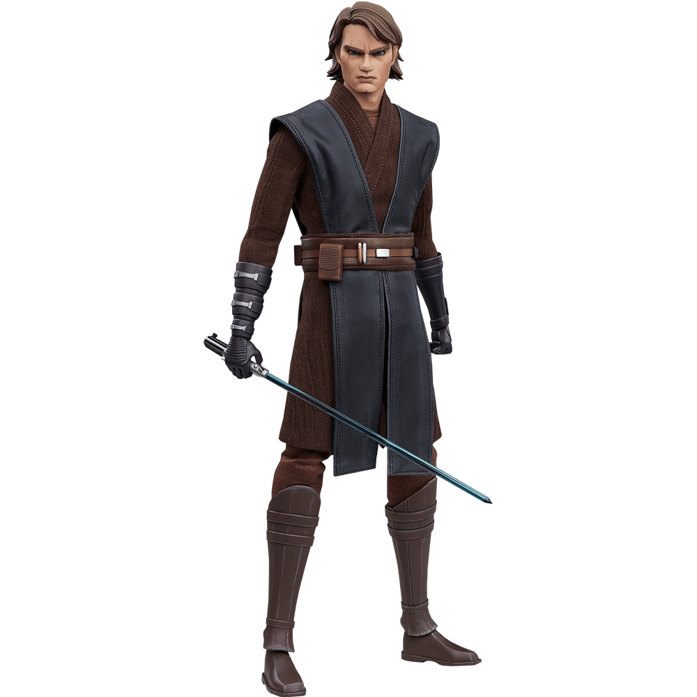 SID100462 Star Wars: Clone Wars - Anakin Skywalker 1:6 Scale 12" Action Figure - Sideshow Collectibles - Titan Pop Culture
