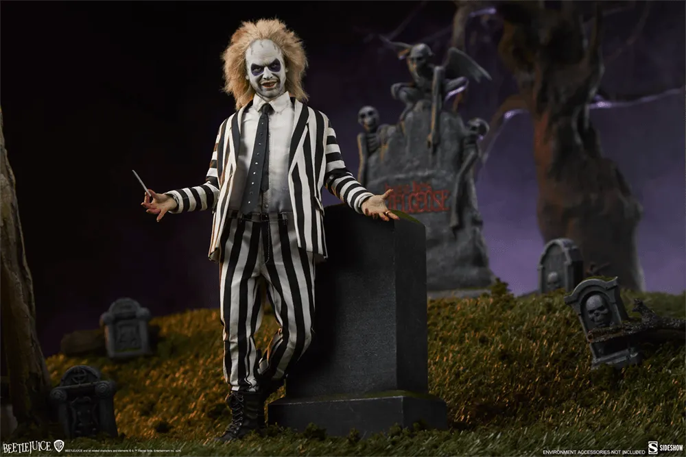 SID100490 Beetlejuice - Beetlejuice 1:6 Scale Collectable Action Figure - Sideshow Collectibles - Titan Pop Culture