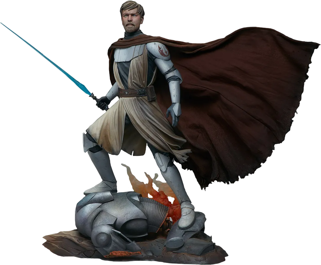 SID200558 Star Wars - General Obi-Wan Mythos Statue - Sideshow Collectibles - Titan Pop Culture