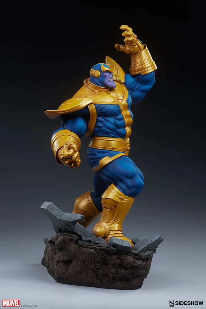 SID200570 Marvel Comics - Thanos Classic Statue - Sideshow Collectibles - Titan Pop Culture