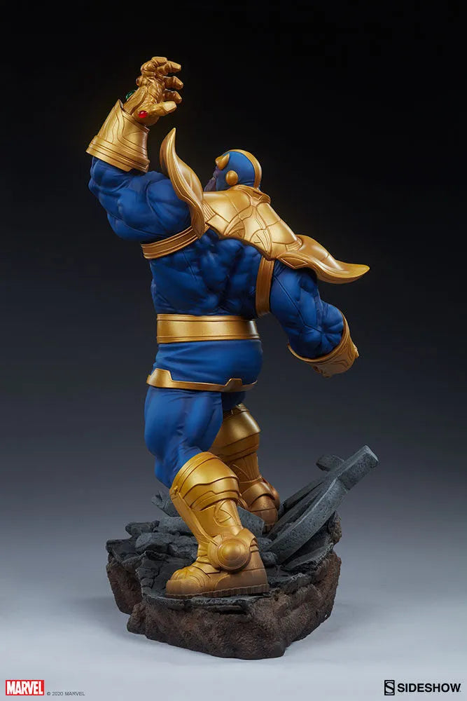 SID200570 Marvel Comics - Thanos Classic Statue - Sideshow Collectibles - Titan Pop Culture