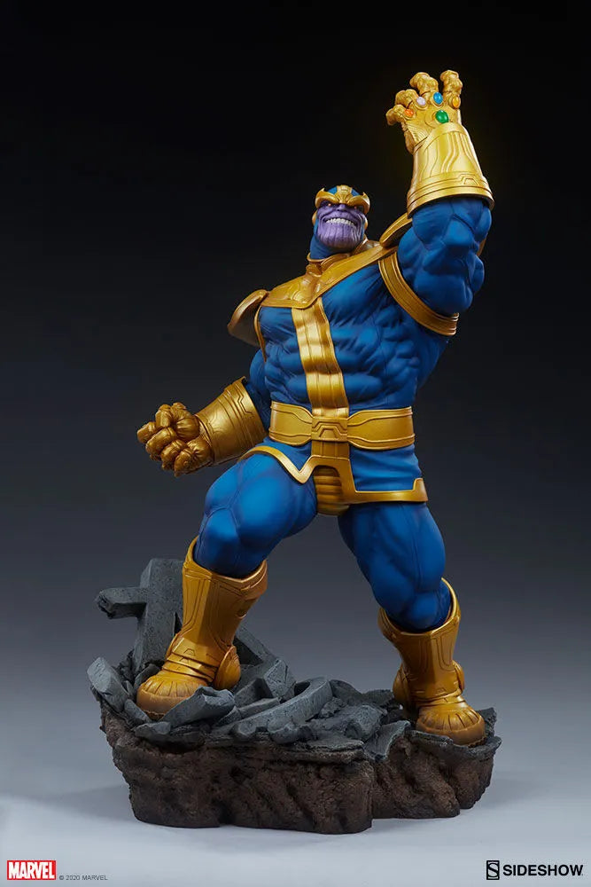 SID200570 Marvel Comics - Thanos Classic Statue - Sideshow Collectibles - Titan Pop Culture