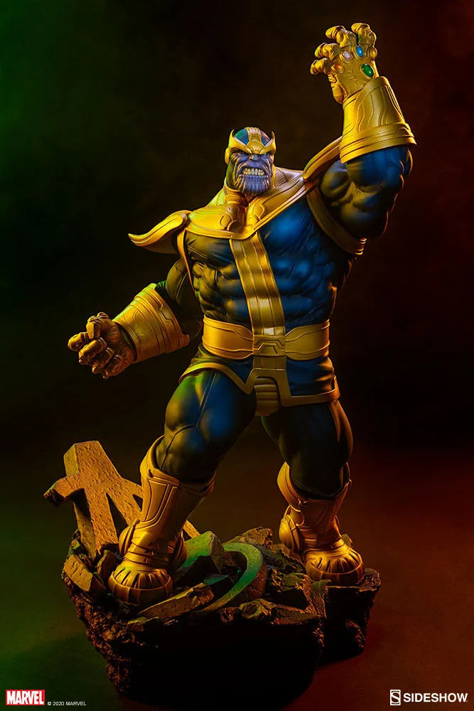 SID200570 Marvel Comics - Thanos Classic Statue - Sideshow Collectibles - Titan Pop Culture