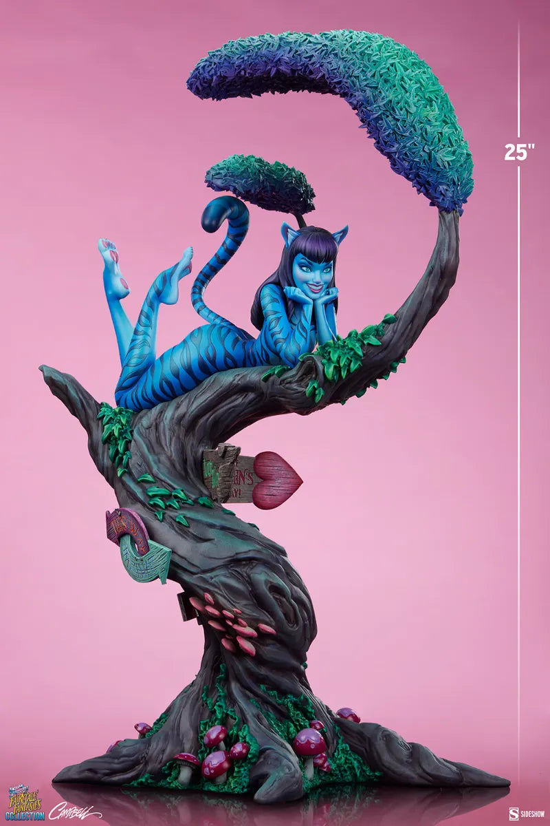 SID2006562 Fairytale Fantasies - Lady Cheshire Cat Deluxe Statue - Sideshow Collectibles - Titan Pop Culture