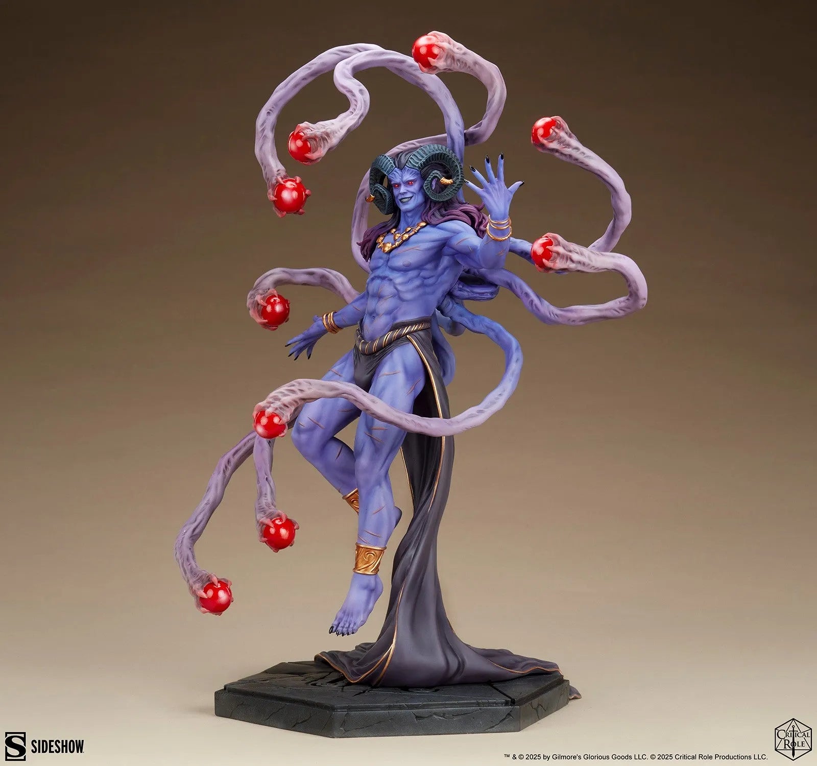 SID200673 Critical Role - Lucien the Neosomnovem (Mighty Nein) Statue - Sideshow Collectibles - Titan Pop Culture