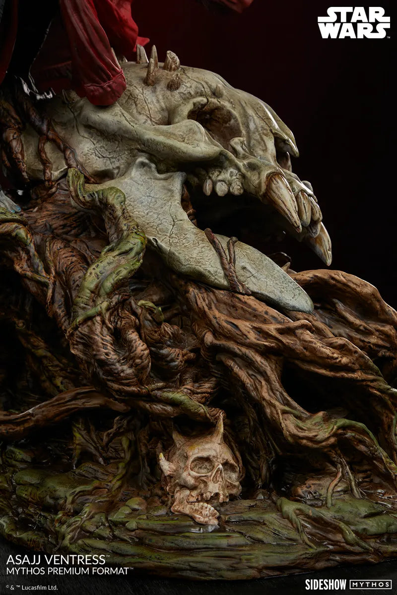 SID3002353 Star Wars - Asajj Ventress Premium Format Statue - Sideshow Collectibles - Titan Pop Culture