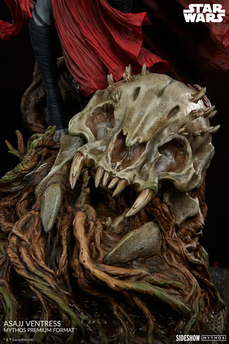 SID3002353 Star Wars - Asajj Ventress Premium Format Statue - Sideshow Collectibles - Titan Pop Culture