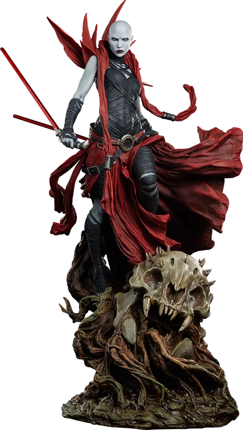SID3002353 Star Wars - Asajj Ventress Premium Format Statue - Sideshow Collectibles - Titan Pop Culture