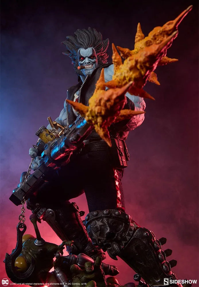 SID300682 DC Comics - Lobo Maquette - Sideshow Collectibles - Titan Pop Culture