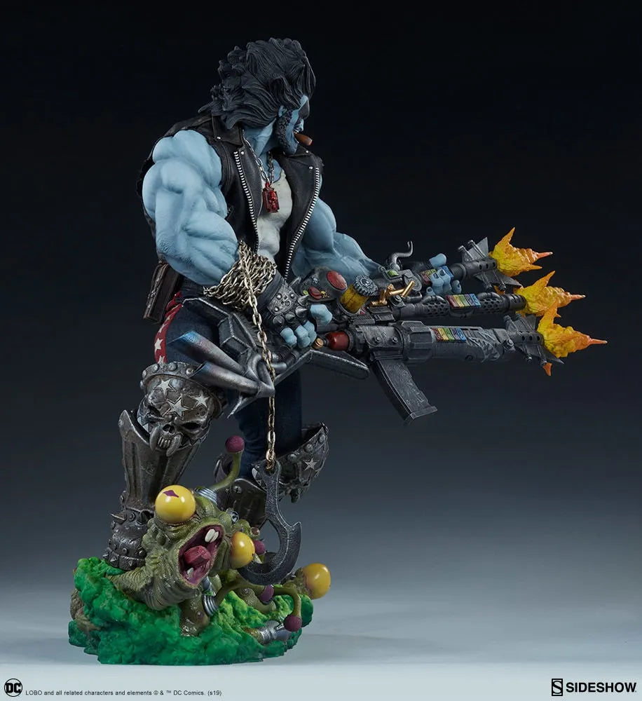SID300682 DC Comics - Lobo Maquette - Sideshow Collectibles - Titan Pop Culture